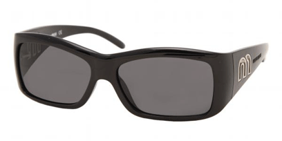 Miu Miu Sunglasses  MU 02HS&nbsp;-->&nbsp;GlossBlackGray